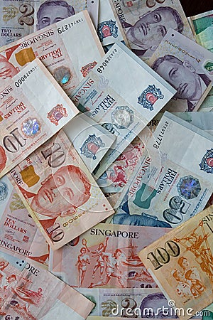Singapore Dollar Picture on Singapore Dollars  Click Image To Zoom