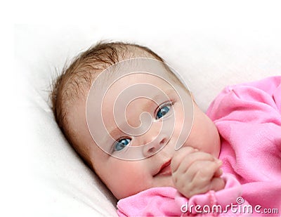 SMILING NEWBORN BABY GIRL 2011