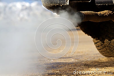  Exhaust Smoke on Smoke Car Pipe Exhaust Royalty Free Stock Image   Image  17755566