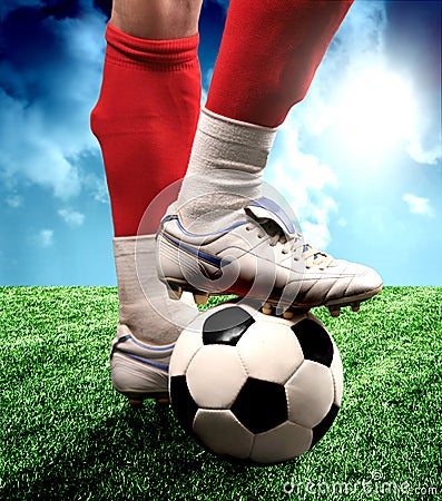 Royalty Free Stock Images on Royalty Free Stock Image  Soccer   Image  4426336