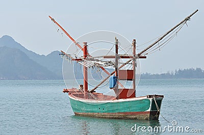 Squid Fishing Boat