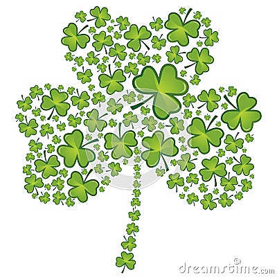 St Patrick's Day Shamrock Pattern