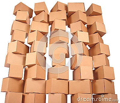 Cardboard Box Stack