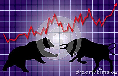 Stock Images  Free on Home   Royalty Free Stock Image  Stock Market Bull   Bear