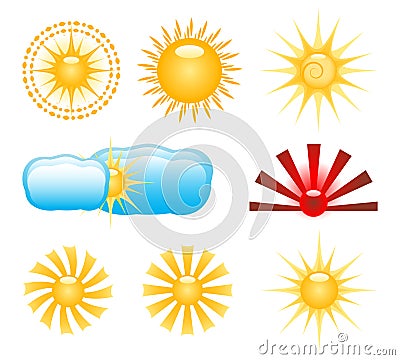 free sunshine clip art. SUN CLIP-ART (click image to