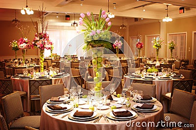 Food Wedding Reception on Table Setting At A Luxury Wedding Reception Photo   Spiderpic Royalty