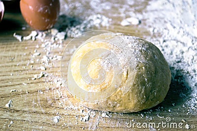 Stock Image: Tagliatelle dough