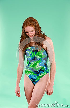 Girl Swimsuit Pics on Stock Photo  Teen Girl In Swimsuit  Image  10766270