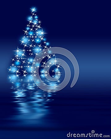 Christmas Tree Background on The Best Christmas Tree Background With Reflection  Image  11032792