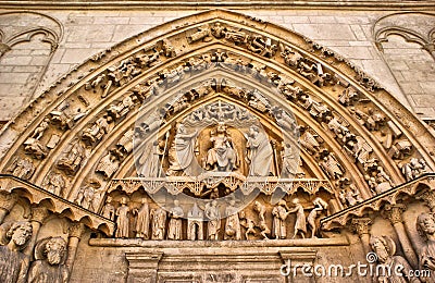 The Coroneria Coronation Door north wall transept Burgos Cathedral