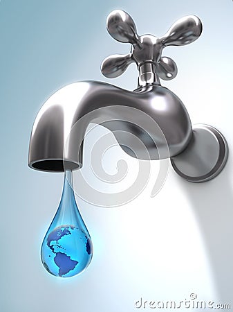 drop of water. THE LAST DROP OF WATER (click