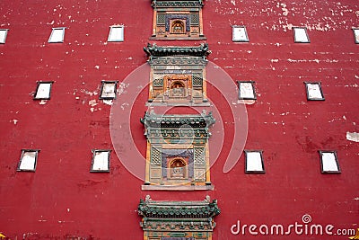 Buddhist Architecture on Tibetan Buddhist Architecture Royalty Free Stock Photo   Image