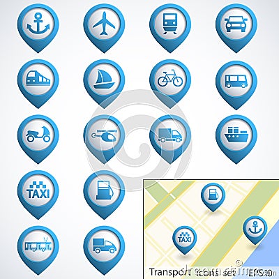 transport buttons
