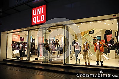 Uniqlo on Editorial Image  Uniqlo Fashion Boutique  Image  17667440