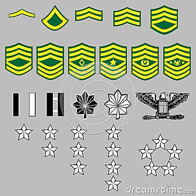 army ranks enlisted. army enlisted rank insignia