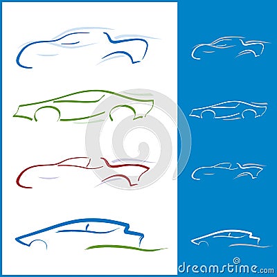 Logo Design  on Various Car Icons For Logo Design Royalty Free Stock Images   Image