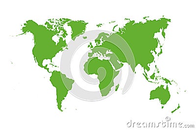 World  Vector on Royalty Free Stock Photo  Vector World Map  Image  3631055