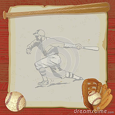 Baseball Birthday Party on Rustic  Vintage Baseball Party With Old Fashioned Baseball  Glove And
