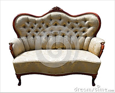 Sofa Vintage on Antique Couch On Antique And Vintage Sofas Collector Information