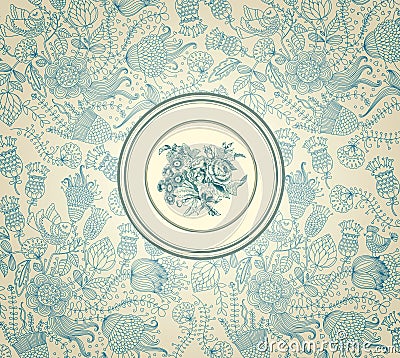 Vintage Wall-paper Royalty Free Stock Images