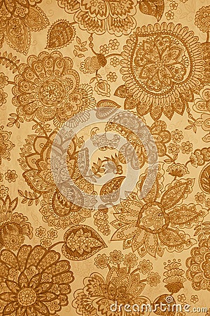 Nature Wallpaper on Vintage Wallpaper Stock Photography   Image  6102582