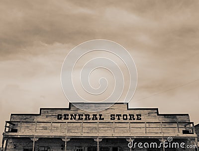 Dreams Store on Stock Photos  Vintage Western General Store  Image  3043883