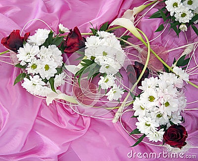 Wedding Silk Flower Arrangements on Home   Stock Image  Wedding Flower Arrangement