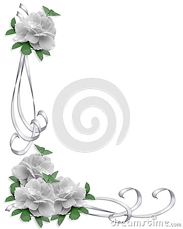 Free Architectural Design on Image And Illustration Composition White Roses Design Element For