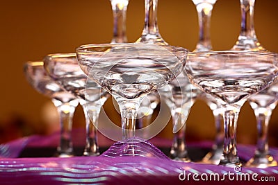 Wedding Party Wine Glasses on Royalty Free Stock Images  Wedding Wine Glasses  Image  11890529