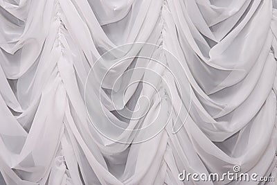 White Curtains on White Curtain  Click Image To Zoom