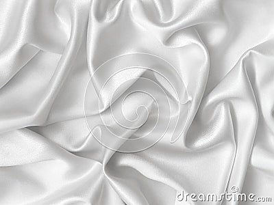 white silk double