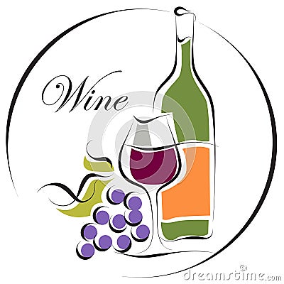 Logo Design Clipart on Stock Photography  Wine Logo Design  Image  7685162