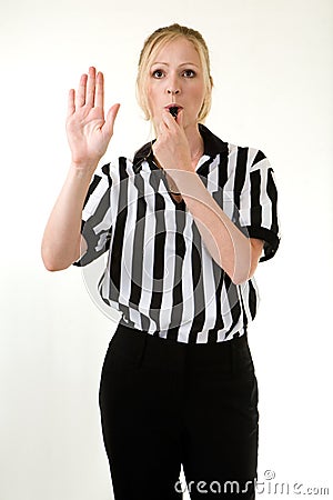 referee woman