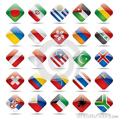 WORLD FLAG ICONS 3 (click