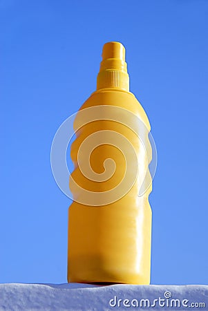 tan bottle