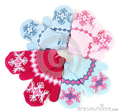 Free Knitting Patterns - Baby Mittens