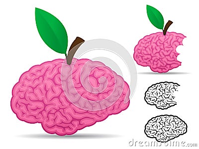Brain Fruit Food Collection Royalty Free Stock Images - Image: 14769099
