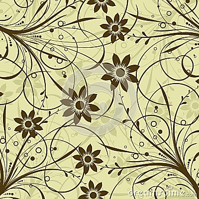 Decorative floral pattern brush, Free Photoshop Brushes, Free