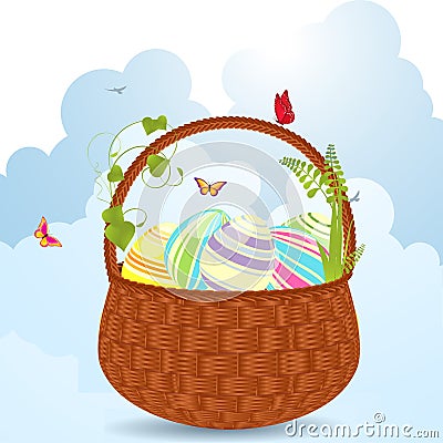 Free Knitting Patterns For Easter Egg Basket